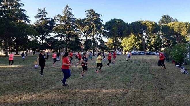 Ginnastica e yoga, karate e zumba: al via le attività sportive nei parchi di Bagnacavallo