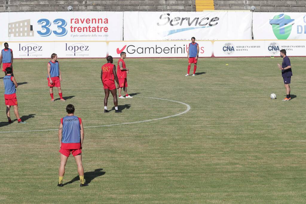 Ravenna Fc allenamento