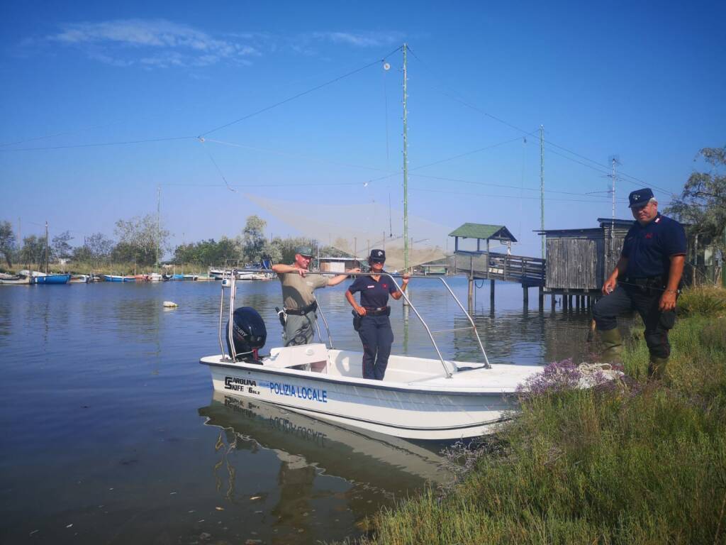 controlli nella piallassa baiona