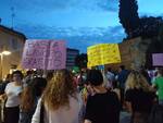 Manifestazione a favore del ddl Zan in Piazzetta Ghandi