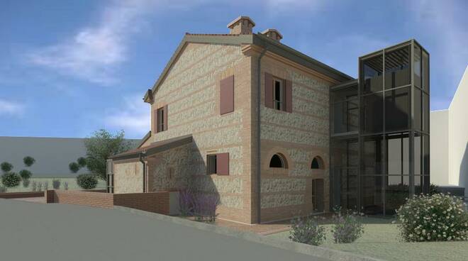 Rendering Casa Colonica