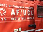 vigili del fuoco - incendio casola valsenio