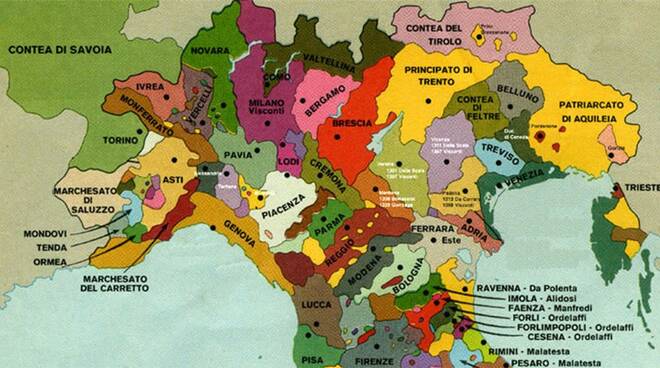 Italia Nord Fine XIII Secolo