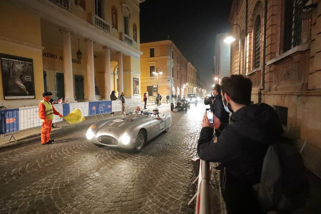 Il passaggio della 1000 Miglia per Ravenna 2020