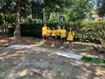Inaugurato a Ravenna un percorso sensoriale per bambini realizzato dalle Magliette gialle