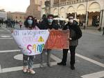 Faenza, studenti in piazza contro il ritorno alla DAD - novembre 2020