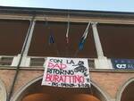 Faenza, studenti in piazza contro il ritorno alla DAD - novembre 2020