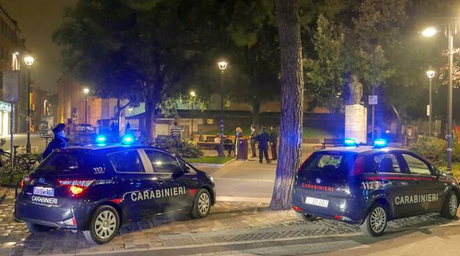 Rimini, controlli dei Carabinieri nella notte di Halloween