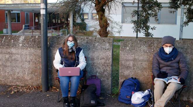 studenti protesta dad 