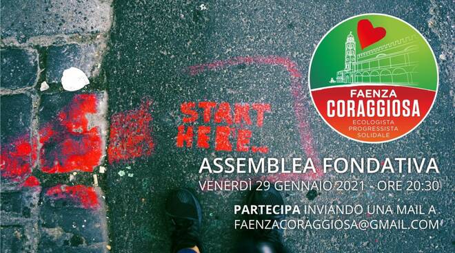 Nasce l'Associazione Faenza Coraggiosa