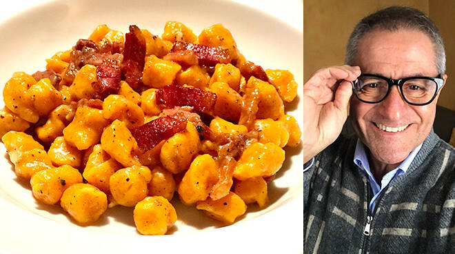 Nevio Ronconi Gnocchi di zucca alla gricia