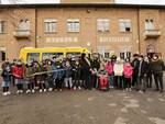 Sant'Agata sul Santerno: inaugurato il nuovo scuolabus donato da Distillerie Mazzari Spa