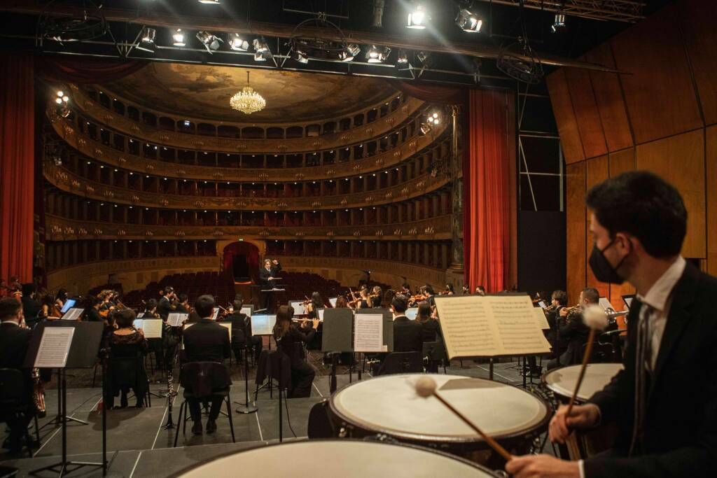 dedicato a bergamo: concerto riccardo muti e orchestra cherubini foto marco borrelli