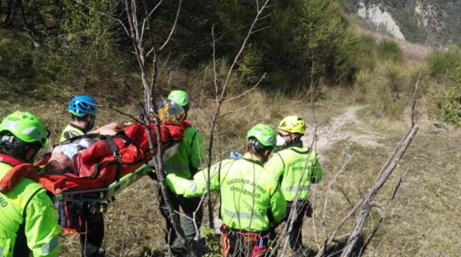 incidente mountain bike brisighella 5-4-2021