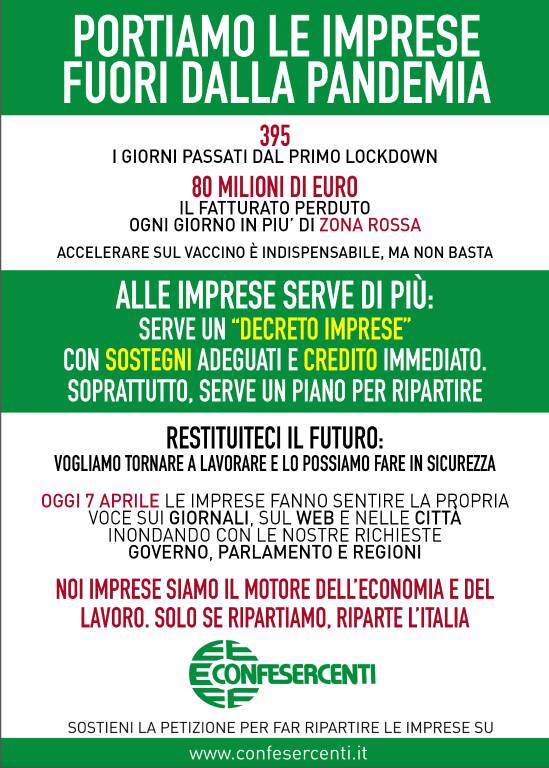 Manifesto Confesercenti