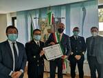 IL COMANDANTE MARCELLO MONACO IN VISITA a BELLARIA IGEA MARINA   