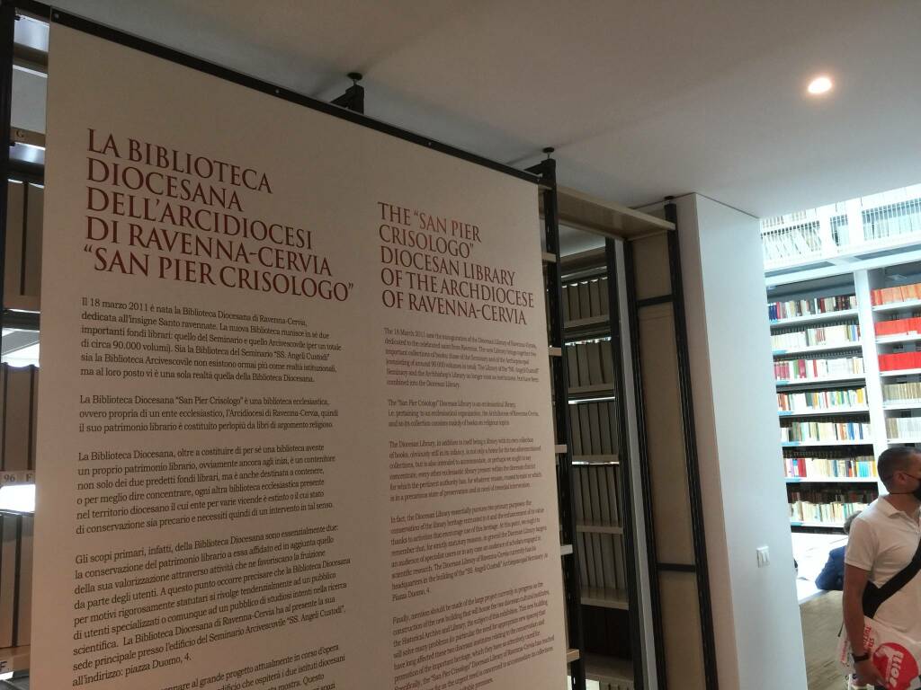 La Biblioteca diocesana e Archivio arcivescovile di Ravenna in Via Angelo Lolli