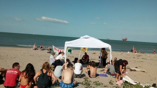 lido di dante per il clima fuori dal fossile