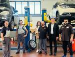 Daniele Bassi in visita all’azienda Balilla, centro revisioni di Massa Lombarda