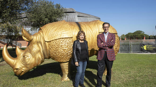 rinocerontessa Fellini museum alla festa del cinema di roma