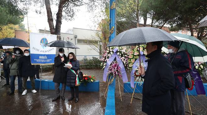 commemorazione delle vittime dell’incidente dell’elicottero caduto al largo di Marina di Ravenna il 25 novembre 1990