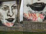 Atto vandalico No-Vax ai danni del Murale dedicato ad Enrichetta Cabassi a Conselice