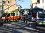 incidente faenza autobus bicicletta 09-02-2022