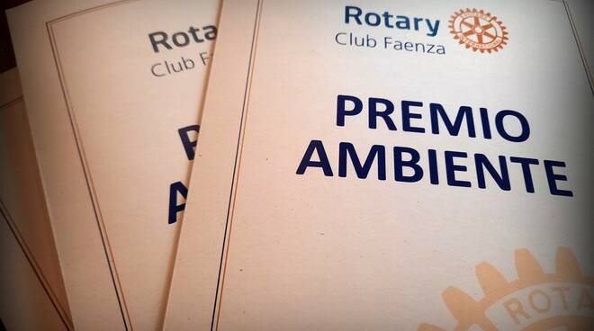 Premio per l’Ambiente del Rotary Club Faenza