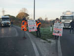 Protesta autotrasporto al Porto di Ravenna 24/02/2022