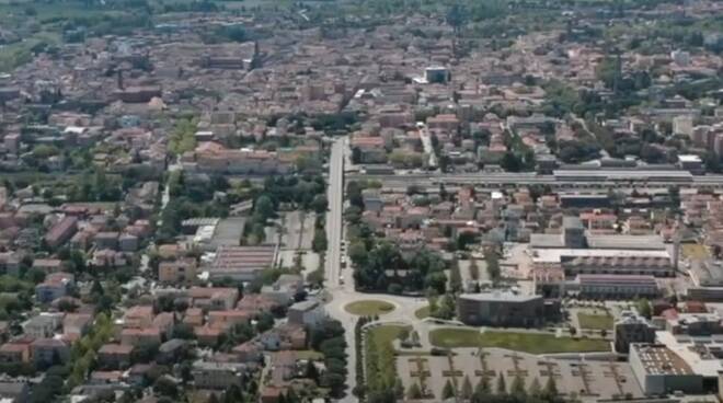 faenza dall'alto 