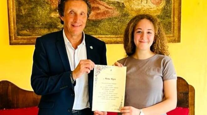 La studentessa liceale massese, Marta Nigro, ha vinto la fase regionale delle Olimpiadi di Lingue e Civiltà Classiche