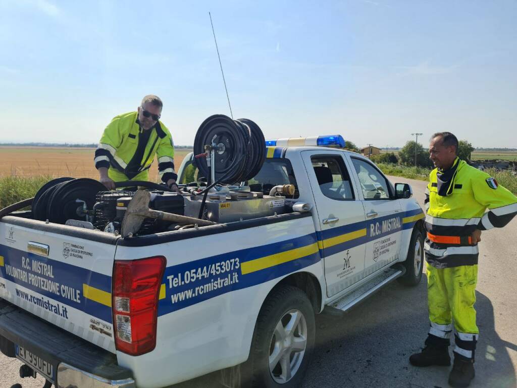 emergenza incendi - Protezione civile 