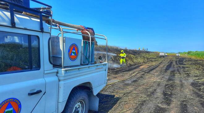 emergenza incendi - Protezione civile 