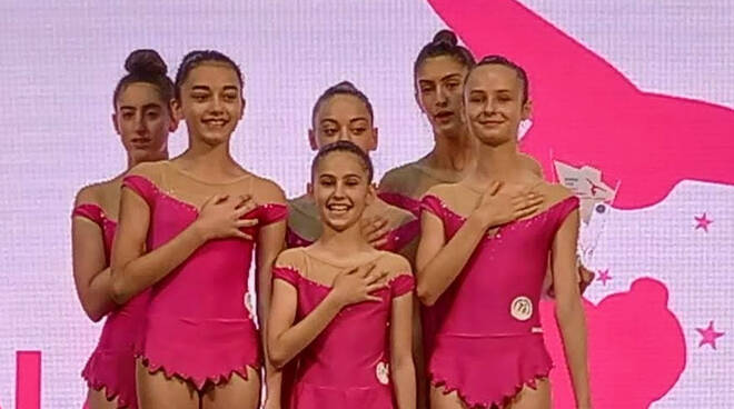 podio ginnastica ritmica lugo