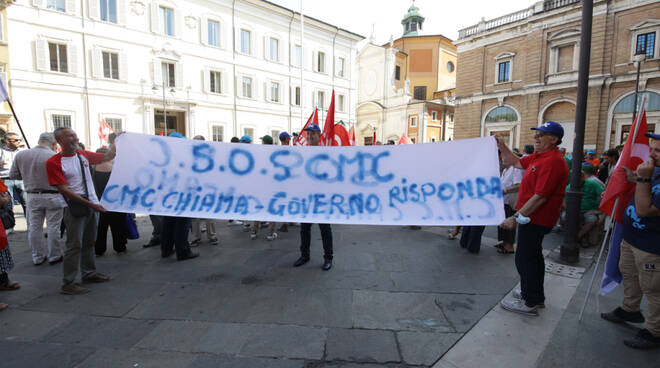 Presidio CMC in piazza del popolo 