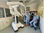 Primo intervento con il nuovo robot chirurgico Da Vinci XI all'ospedale di Forlì