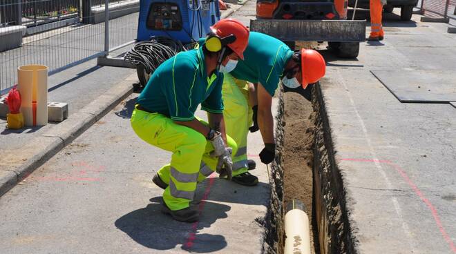 Procedono i lavori di rinnovo delle reti gas a Forlì