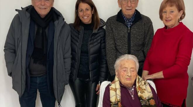 Maria Olga Boscherini  101 anni