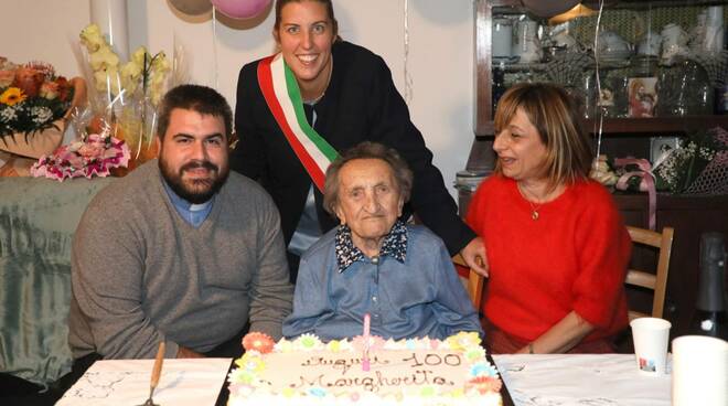 Russi. Margherita Bernardini 100 anni 