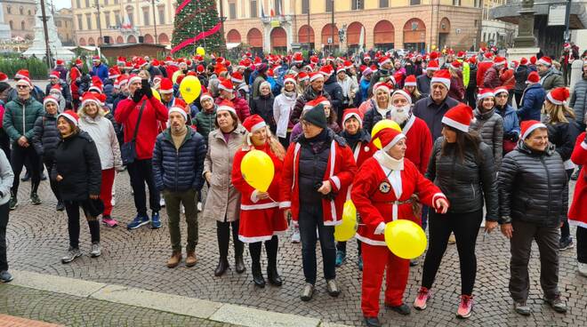 camminata di babbo natale