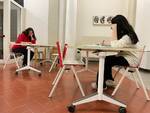 sala Codazzi in Biblioteca Trisi - studio studentesse