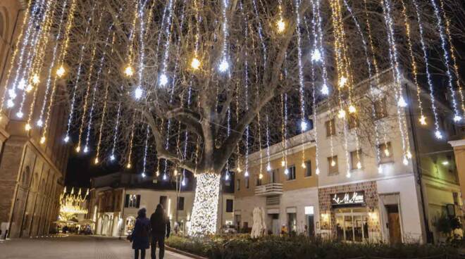 RIMINI Luci di Natale