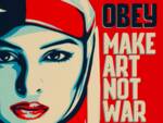 Obey Make Art Not War dell'artista Obey