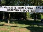 via mattei protesta