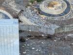 Ravenna fontana Claude Rahir - parco della pace - opera vandalizzata 