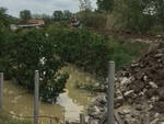 argine crollato castel bolognese fiume senio