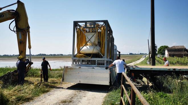 consorzio bonifica romagna occidentale alluvione conselice