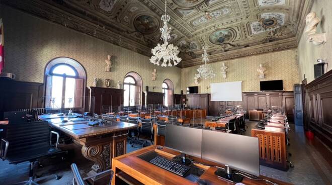Sala Consiglio comunale Ravenna