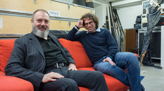 ScrittuRa a Faenza con Carlo Lucarelli, Antonella Lattanzi e Matteo Cavezzali