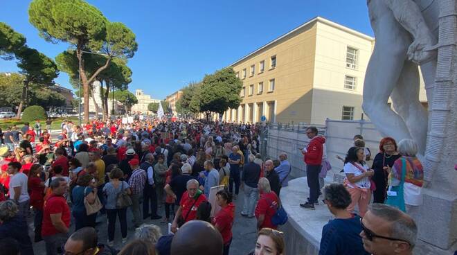 forli manifestazione alluvione